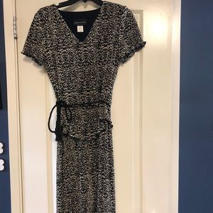 Animal print dress
